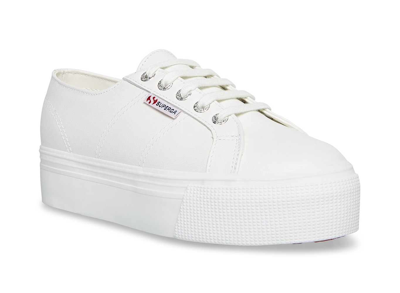 Superga Plataforma Mujer Blancas - 2790 Nappaleaw - 159638QDJ